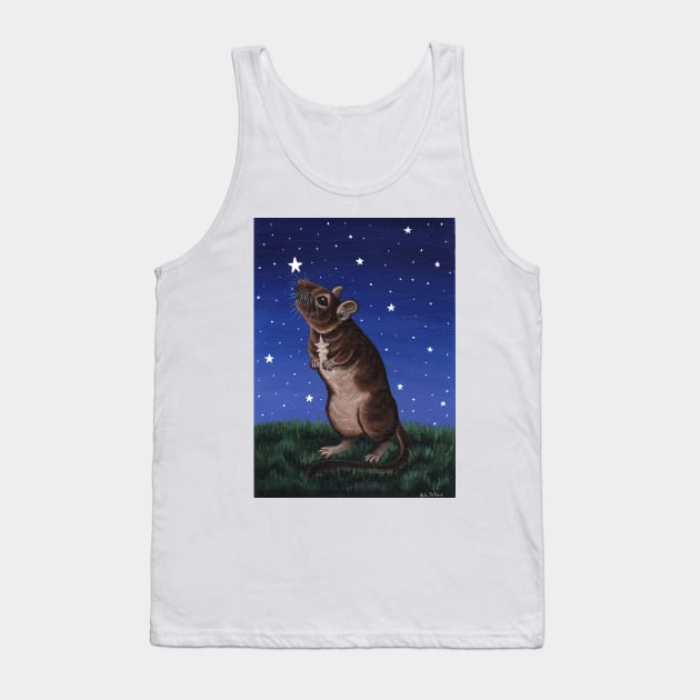 Degu Star Gazing Tank Top by WolfySilver